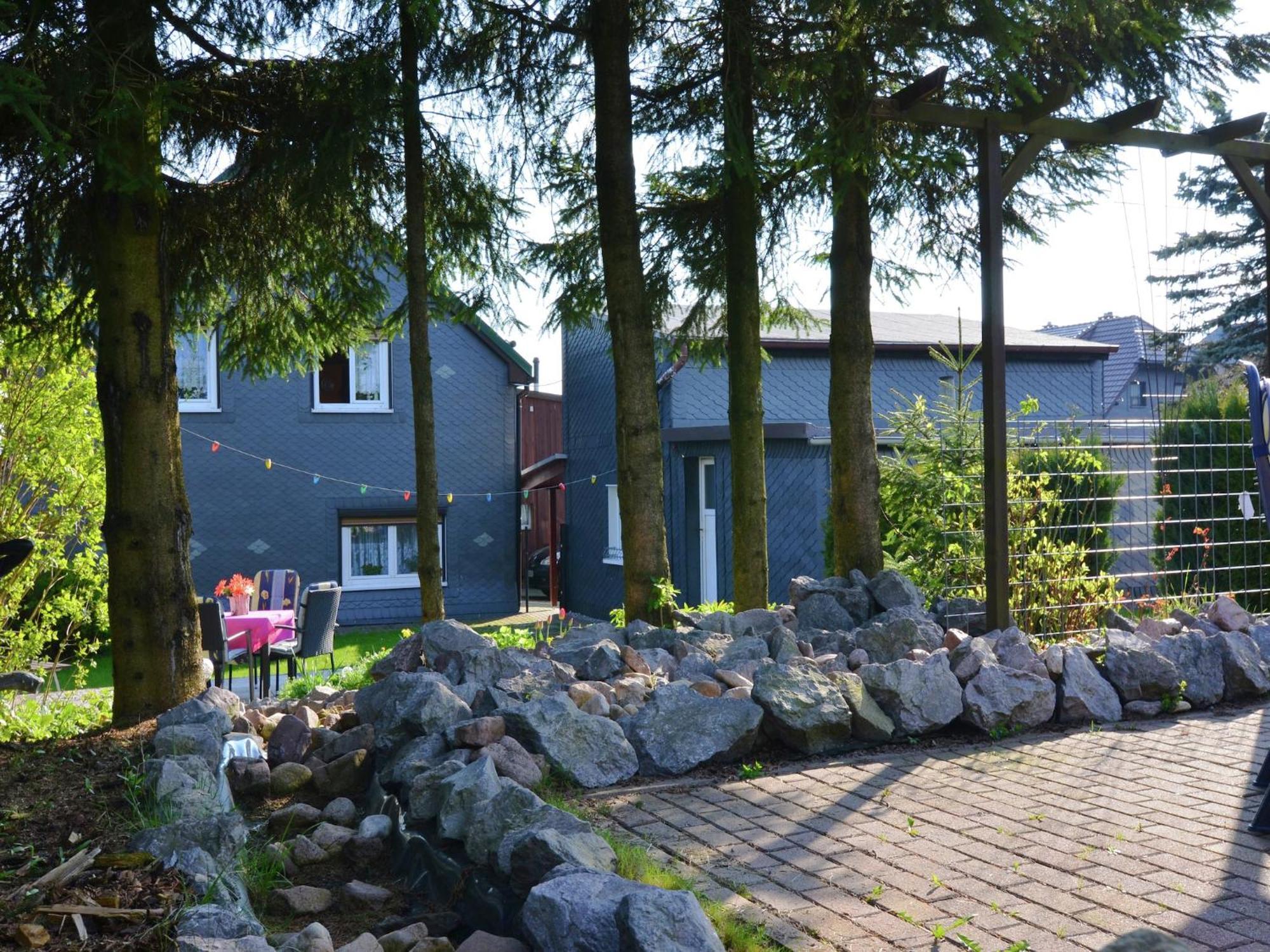 Holiday Home In Neustadt Am Rennsteig With Pond 外观 照片