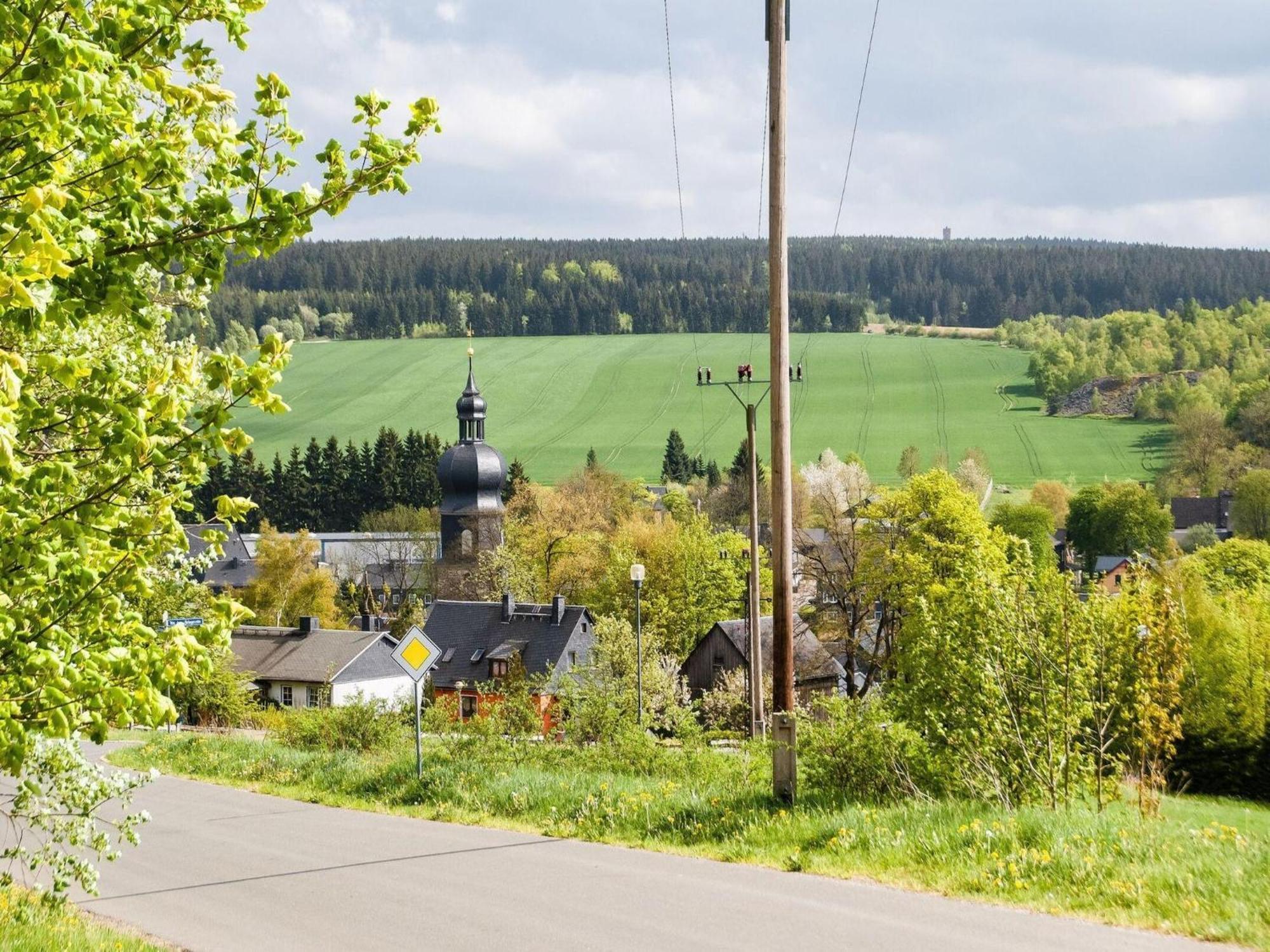 Holiday Home In Neustadt Am Rennsteig With Pond 外观 照片